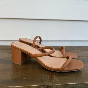 || a new day || Block Heeled Sandals